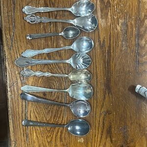 Vintage jams and jellies spoons